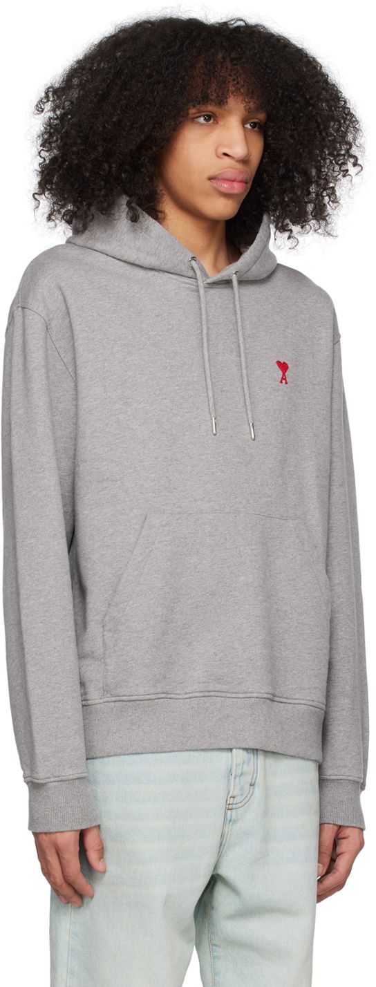 Sweatshirt AMI Hoodie Sort | BFUSW200.730, 1