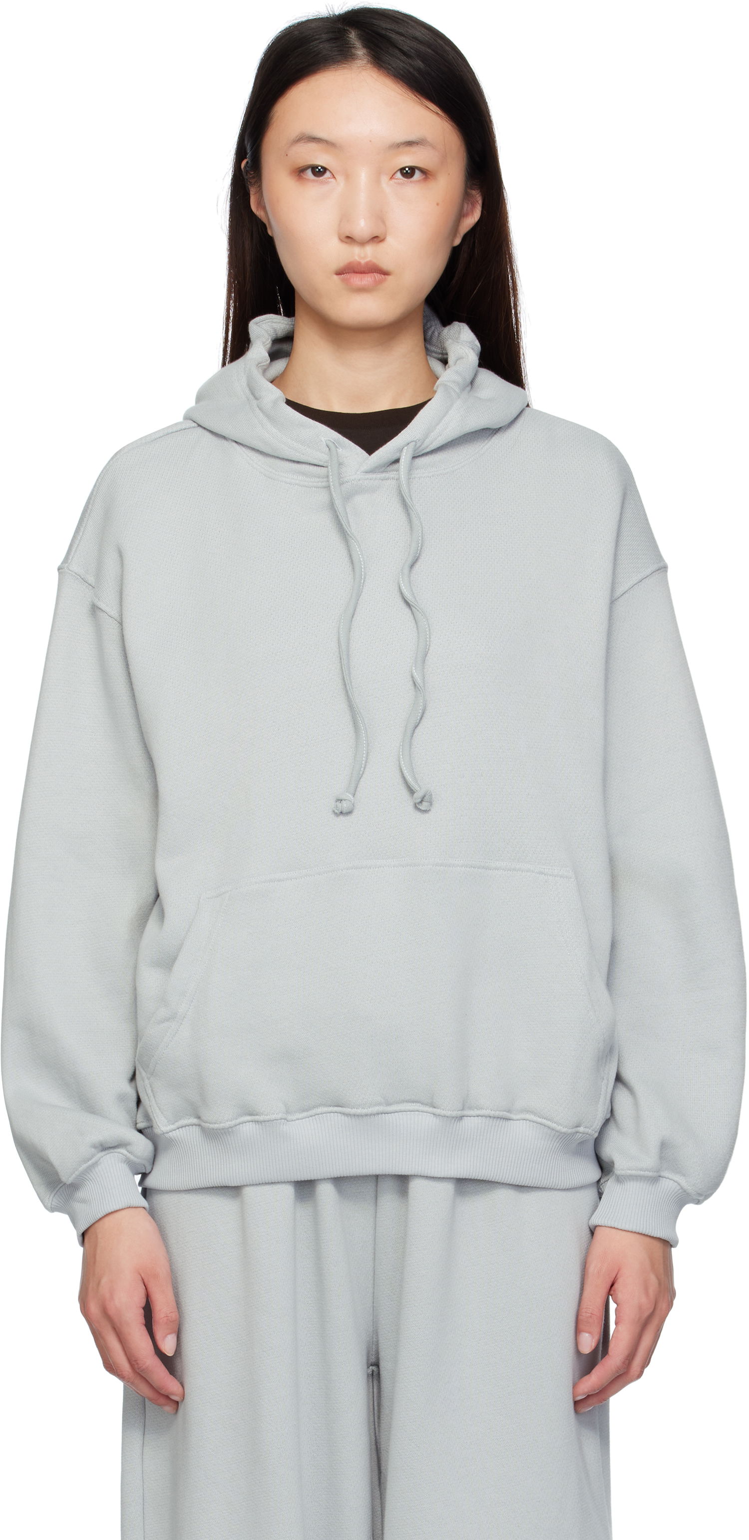 Sweatshirt Baserange Baserange Ran Hoodie Grå | FRAH-RC-SU25, 0
