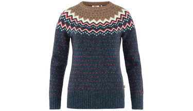 Sweater FJÄLLRÄVEN Övik Fair Isle Knit Sweater Flerfarvet | F89941-560, 0