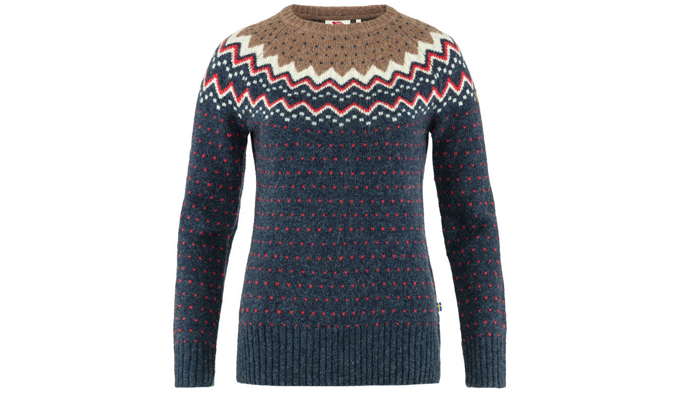 Sweater FJÄLLRÄVEN Övik Fair Isle Knit Sweater Flerfarvet | F89941-560, 0