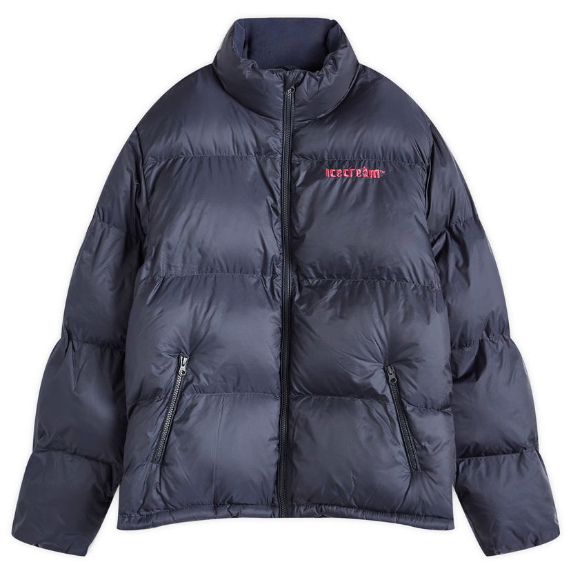 Puffer jakke BBC IceCream ICECREAM Running Dog Puffer Jacket Mørkeblå | IC24401-NVY