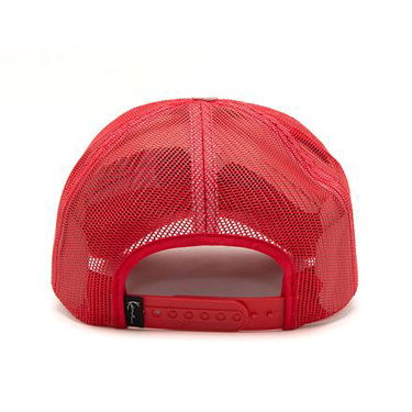 Kasket Karl Kani Woven Signature Trucker Cap Red/White Rød | KK7010030, 1