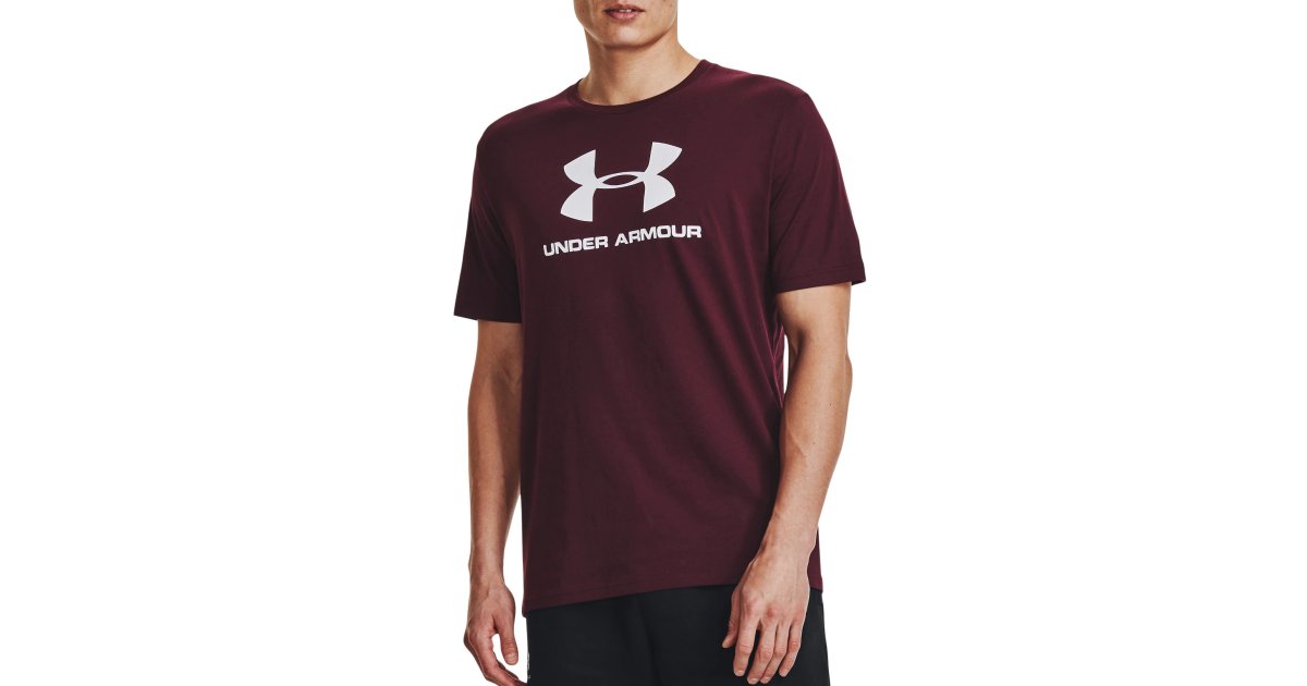 T-shirt Under Armour Sportstyle Logo Bourgogne | 1329590-602, 1