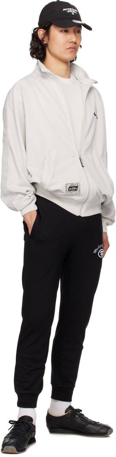 Joggingbukser AAPE by A Bathing Ape AAPE by A Bathing Ape 'AAPE' Basic Sweatpants Sort | AAPPTMB698XXNBKX, 3