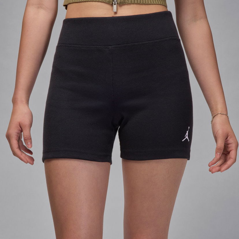 Shorts Jordan Brooklyn Essentials Ribbed 4 Inch Shorts Sort | IB9882-010