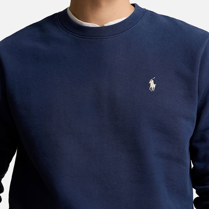T-shirt Polo by Ralph Lauren Polo Ralph Lauren Sweatshirt aus Loopback-Fleece Mørkeblå | 710916689017