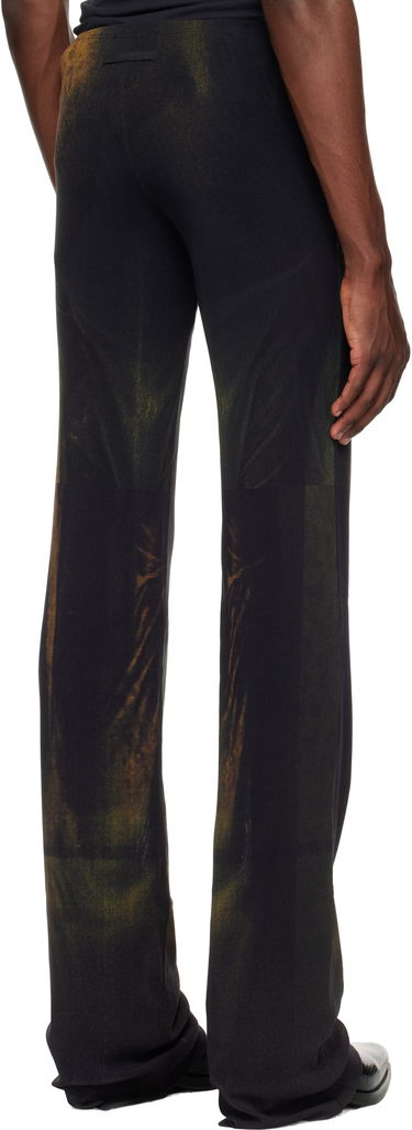 Joggingbukser Jean Paul Gaultier Jean Paul Gaultier Mesh Printed Water Sweatpants Sort | 25/03-W-TR019-M004P-4812, 2