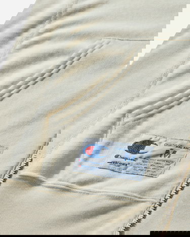 Sweatshirt UNDERCOVER Reverse Weave Double Zip Hoodie Beige | UC1E4811 001, 4