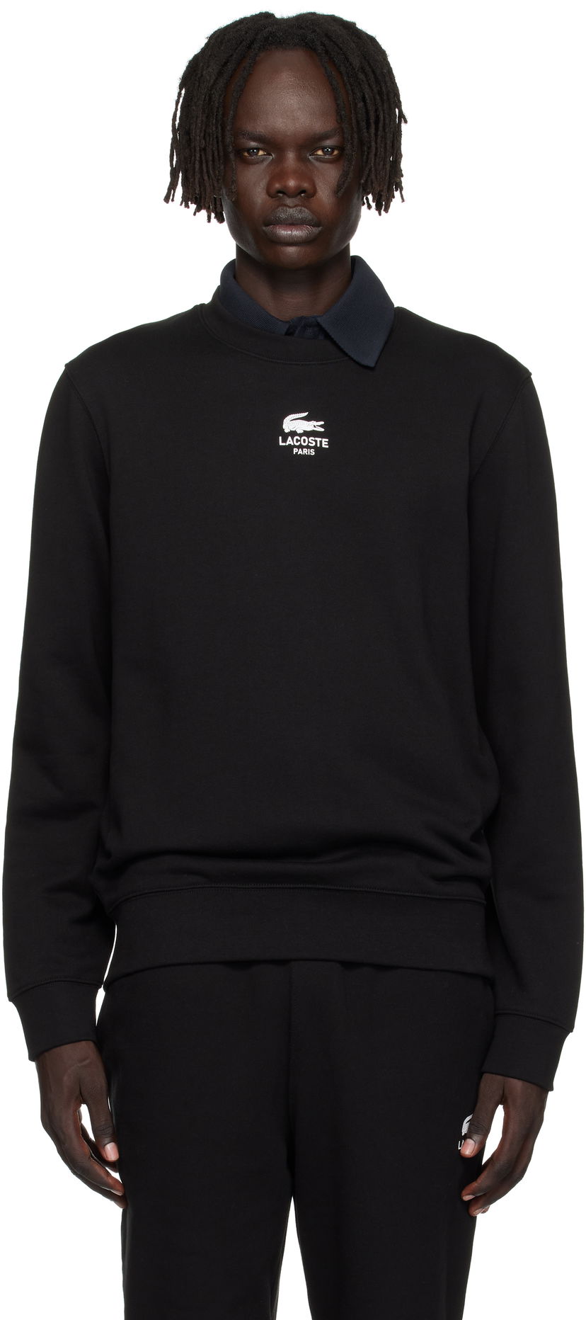 Sweatshirt Lacoste Lacoste Fleece Sweatshirt Sort | SH2736_031