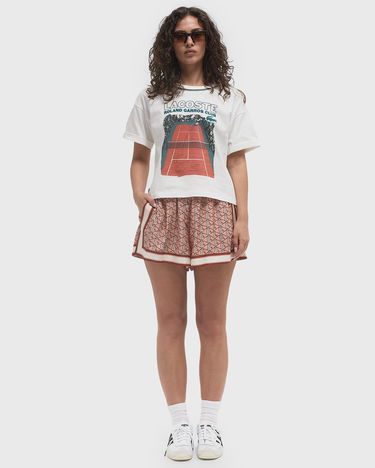 T-shirt Lacoste Lacoste Roland Garros Club Graphic T-Shirt Hvid | TF8790-70V, 2