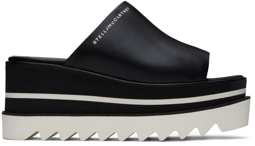 Sneakers og sko Stella McCartney Elyse Platform Mules Sort | 810169KP027, 0