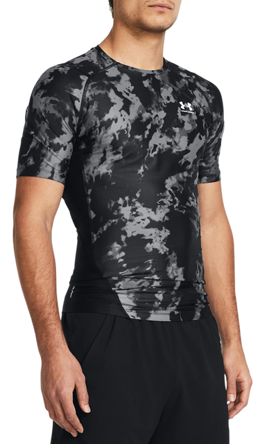 T-shirt Under Armour HeatGear® Iso-Chill Printed Sort | 1383774-001, 0
