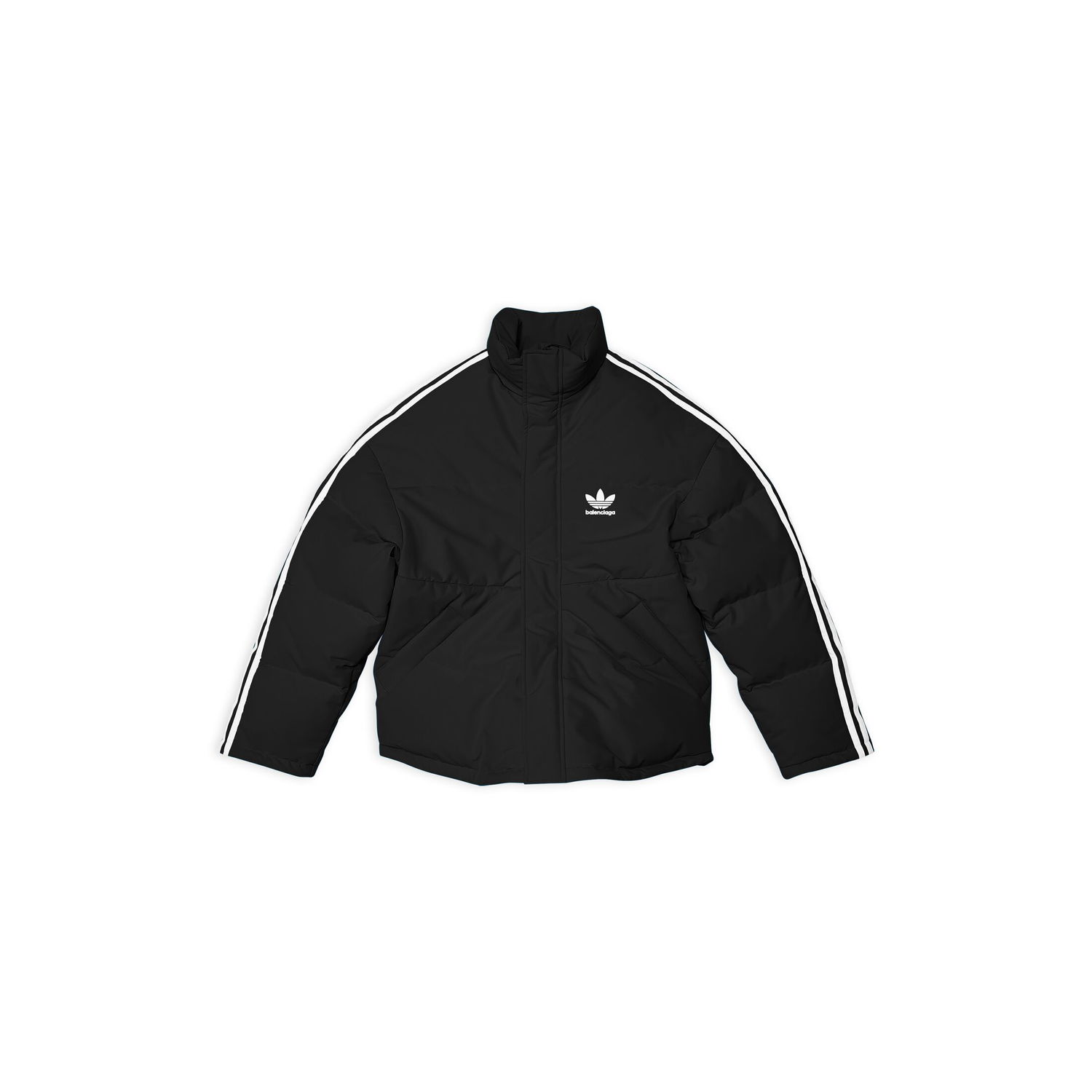 Puffer jakke Balenciaga adidas x Puffer Jacket Sort | 714898TNO191000, 0