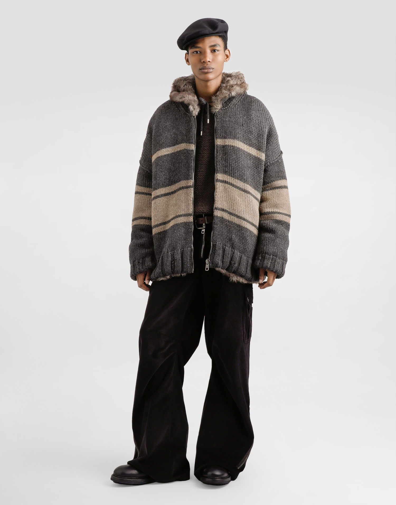 Sweater Dolce & Gabbana Dolce & Gabbana Wool and Cashmere Pullover Brun | GXXAGTJGMC7M0682, 1