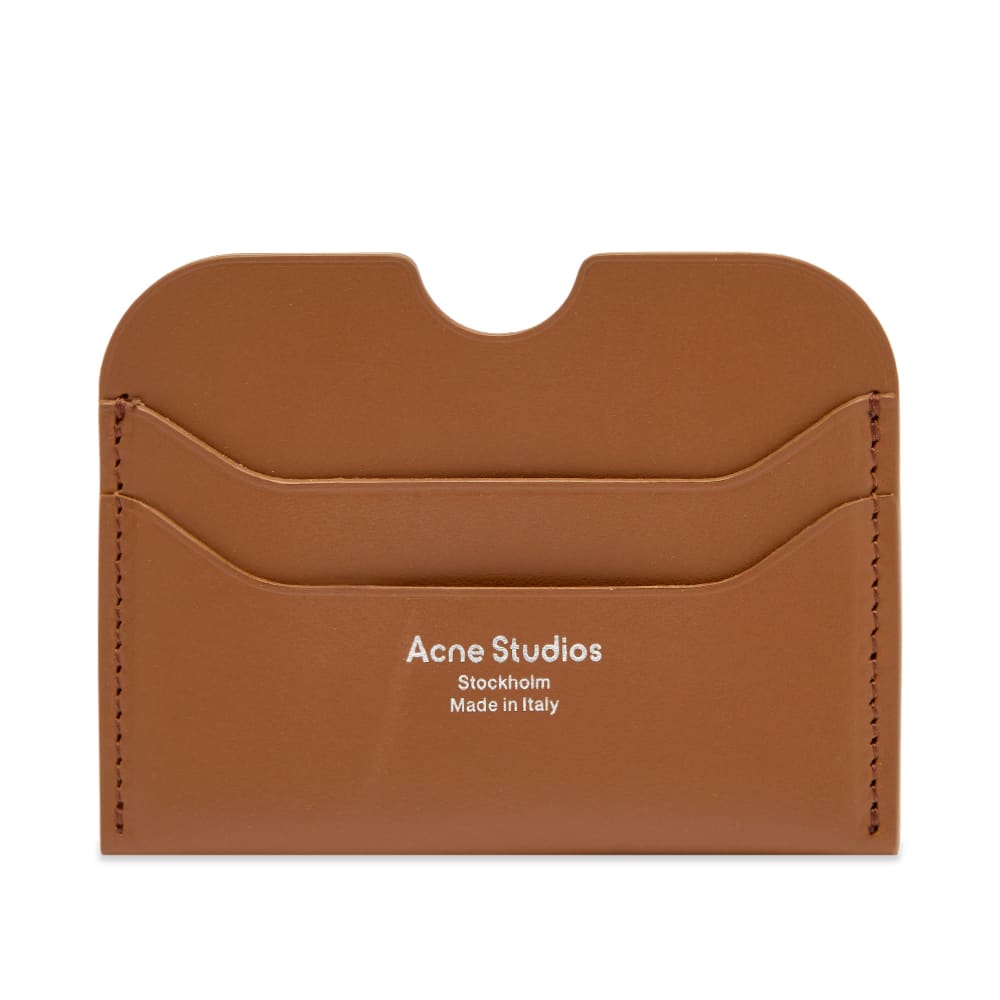 Tegnebog Acne Studios Elmas Large Card Holder Camel Brown Brun | CG0193-640, 0