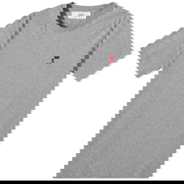 T-shirt AMI Small A Heart Tee Grå | BFUTS001-724-055, 0