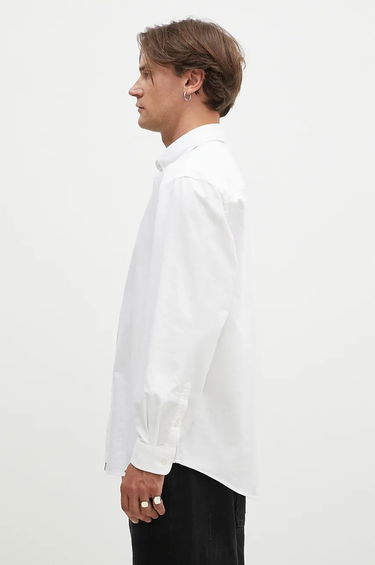 Skjorte BAPE Camo One Point Relaxed Fit Shirt Hvid | 1K80131008, 1
