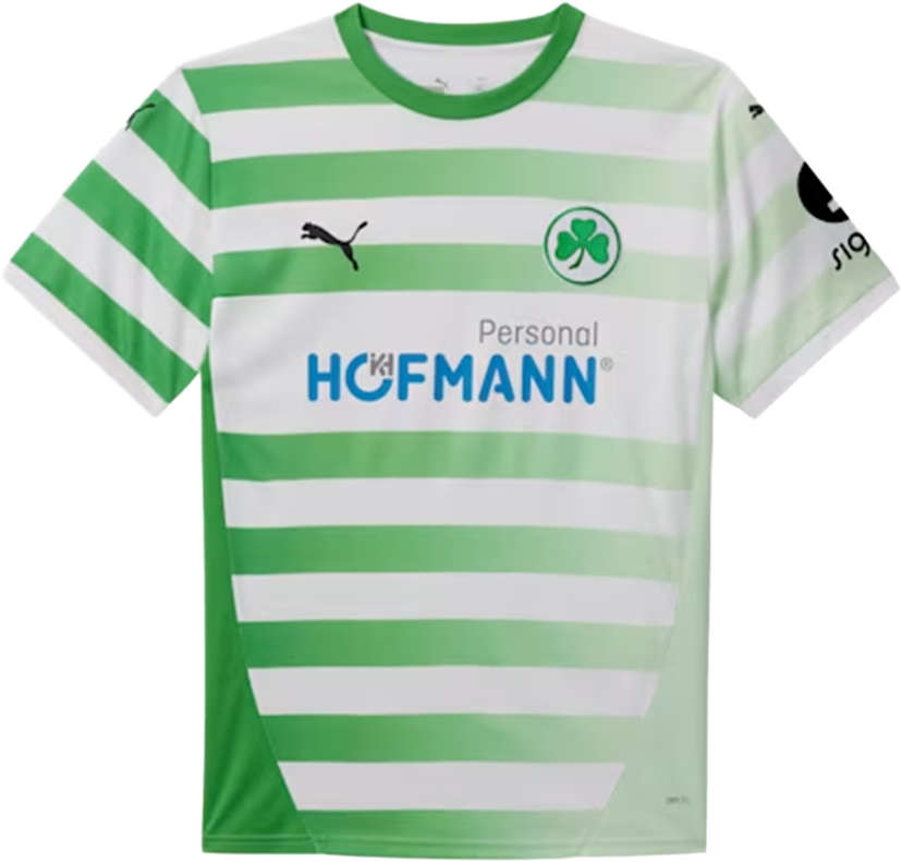Jersey Puma SpVgg Greuther Fürth Home Jersey 2025/26 by Puma Grøn | 785371-01