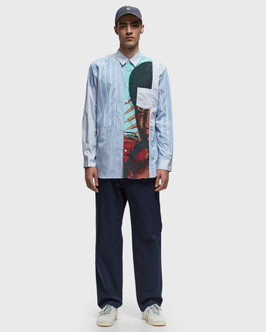 Skjorte Comme des Garçons SHIRT WOVEN Flerfarvet | FM-B017-S24-STRIPE-PRINT, 1