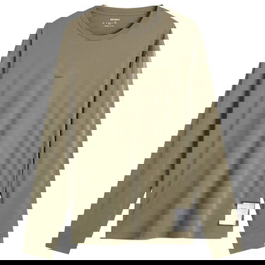 T-shirt Satisfy Auralite Long T-Shirt Grøn | 11001-DO-SAB, 1