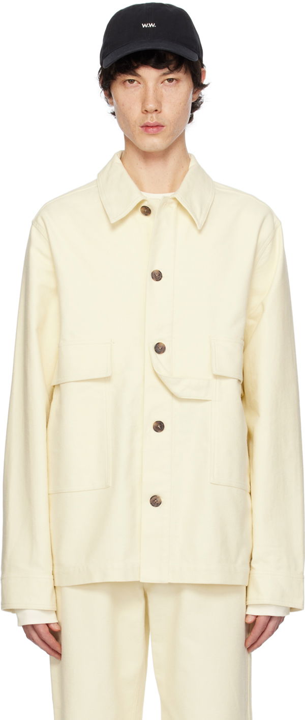 Skjorte WOOD WOOD Conrad Shirt Gul | 12345300-5004