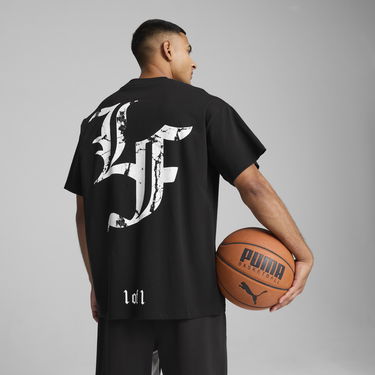 T-shirt Puma Hoops x LaFrancé Graphic T-Shirt Sort | 630778_01, 3