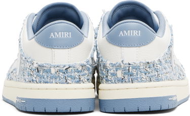 Sneakers og sko AMIRI AMIRI Bouclé Skel Top Low Blå | AMFOSR1141, 1