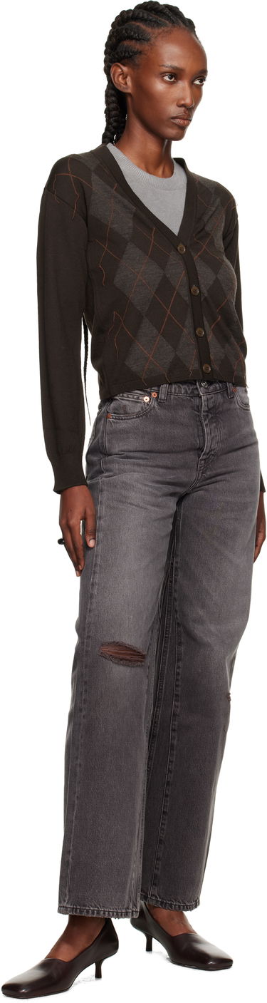 Sweater OUR LEGACY Our Legacy Ivy Cardigan Brun | W4253IP, 3