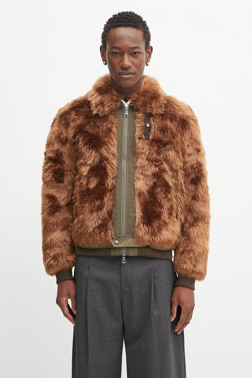 Bomberjakke Andersson Bell Andersson Bell Flight Fur Bomber Jacket Brun | awa710u