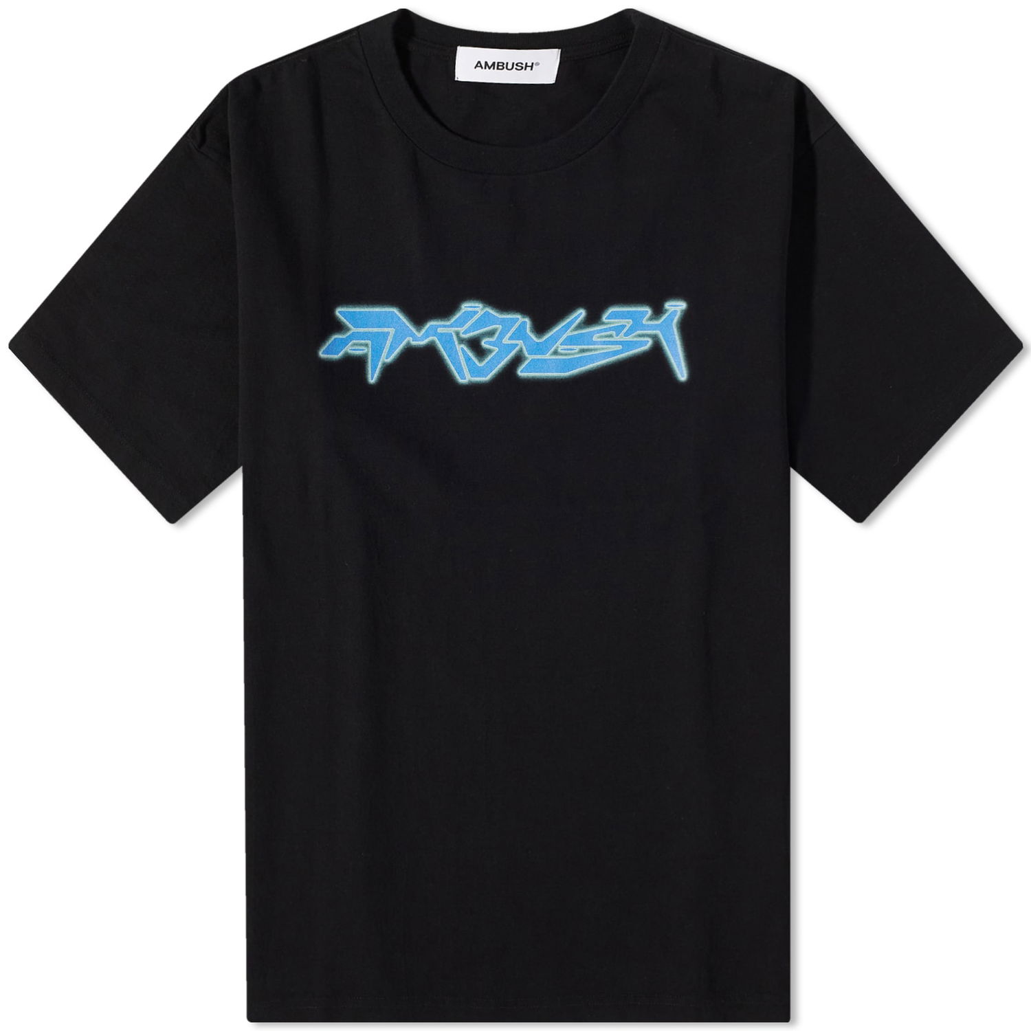 T-shirt Ambush Neon Graphic Tee Sort | BMAA082S23JER0011043, 0