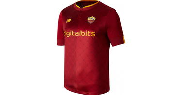 Skjorte New Balance AS Roma Home Jersey 2022/23 Rød | mt231244-hme, 1
