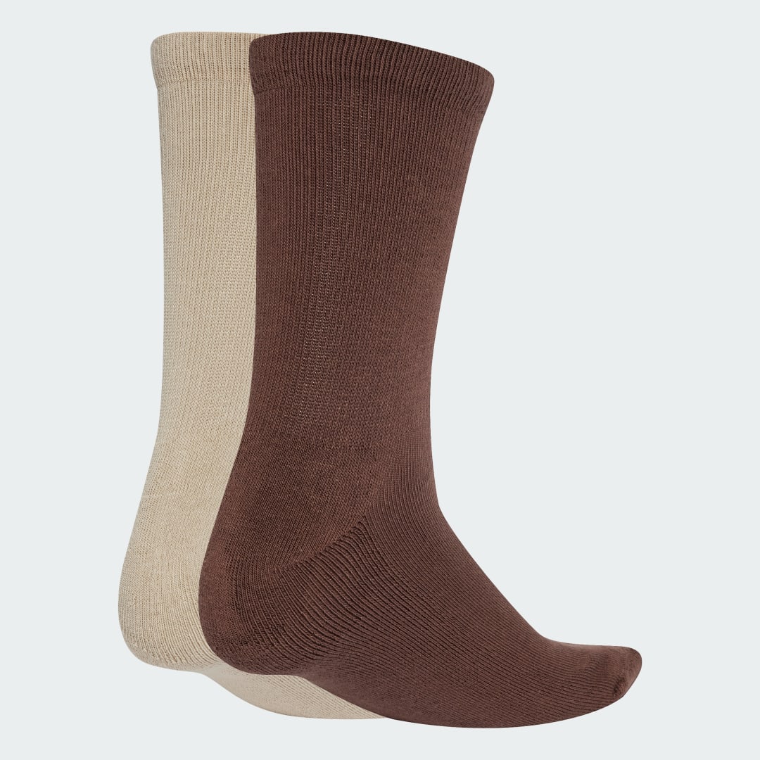 Sokker adidas Performance Two-Toned Crew Socks - 2 Pairs Brun | JV6043, 0