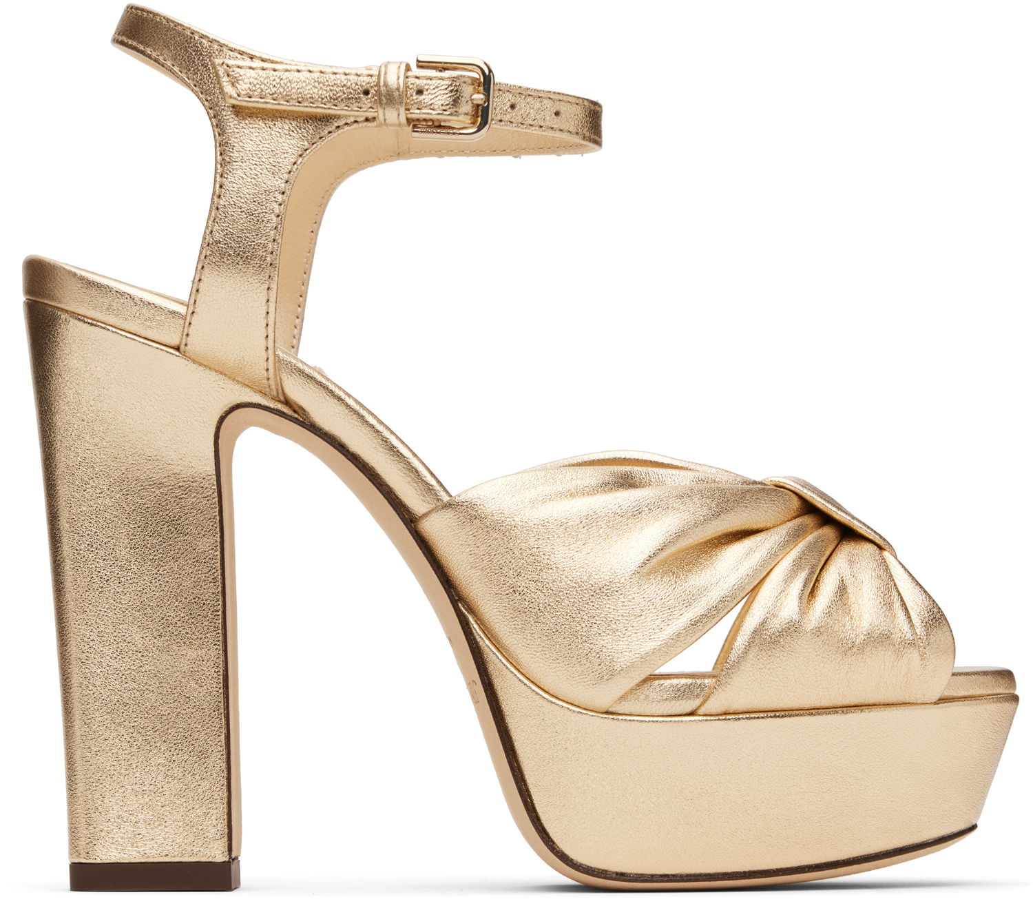 Kjole Jimmy Choo Jimmy Choo Heloise 120 Heeled Sandals Metalisk | HELOISE 120, 0
