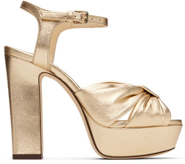 Kjole Jimmy Choo Jimmy Choo Heloise 120 Heeled Sandals Metalisk | HELOISE 120, 0