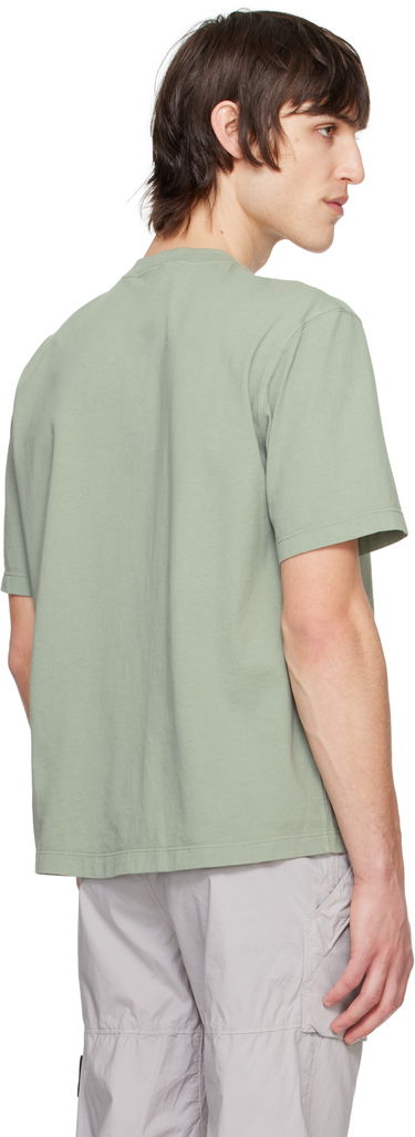 T-shirt Stone Island Stone Island Combed Organic Cotton Jersey T-Shirt Grøn | K1S15 2100034 S0115, 2