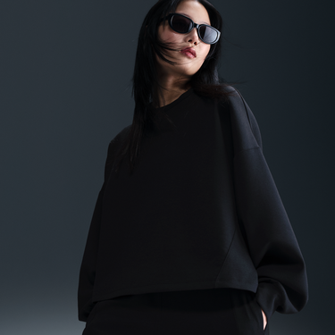 Sweatshirt Nike 24.7 Impossibly Soft Dri-FIT Crewneck Sweatshirt Sort | HQ8193-010, 2