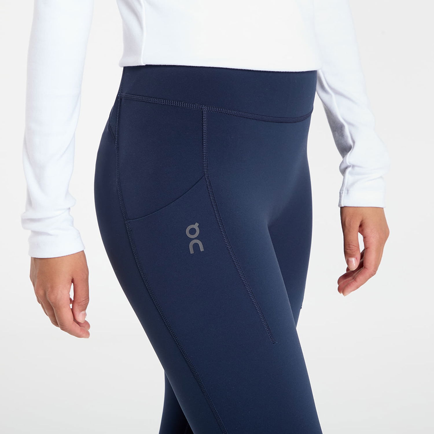 Sokker On Running Performance Tights 7/8 Mørkeblå | 1WF30200255 W, 1
