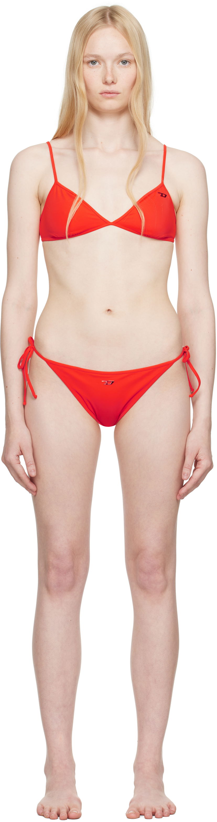 Badetøj Diesel Diesel Cloud-D-Pop & Elsa-D-Pop Bikini Rød | A17494 0LHBJ/A17525 0LHBJ
