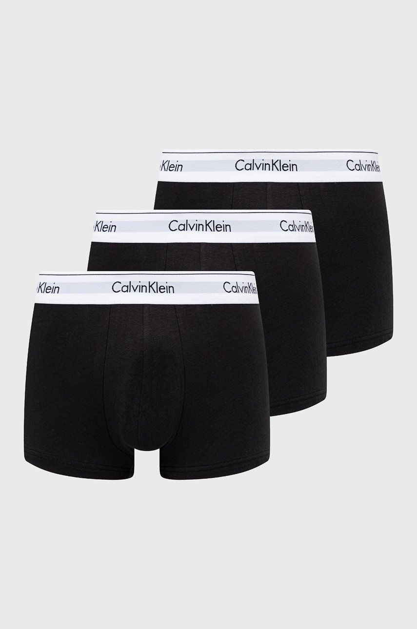 Boksere CALVIN KLEIN Boxers Sort | 000NB2380A.9BYY, 0