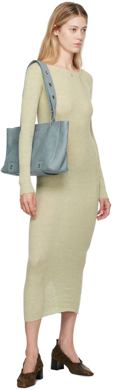Kjole Baserange Baserange Dande Maxi Dress Grøn | KNDAD-LI-AU24, 3