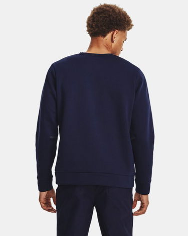 Sweatshirt Under Armour Unstoppable Crewneck Mørkeblå | 1381688-410, 1