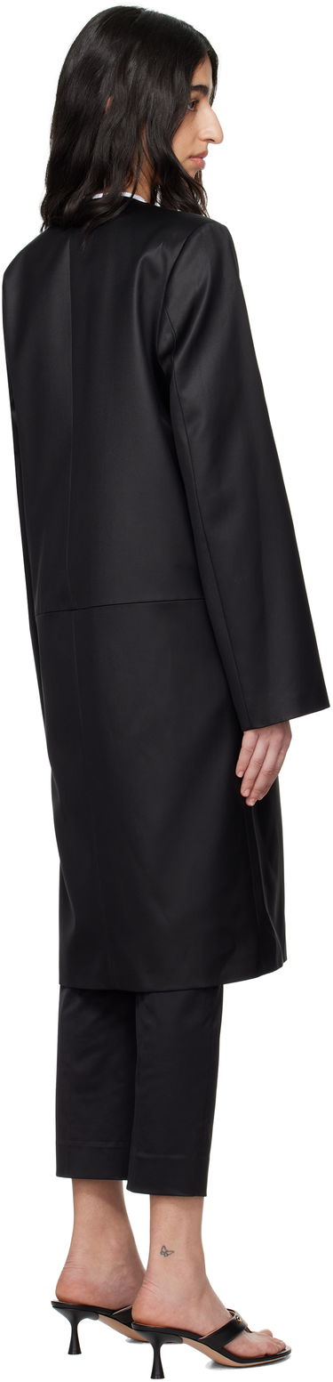 Frakker TOTEME TOTEME Chintz Coat Sort | 252-WRO0208-FB0390, 2