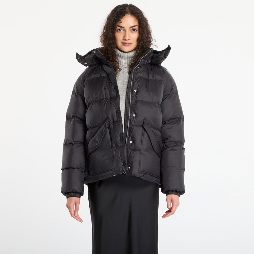 Puffer jakke Samsoe Samsoe Puffer Jacket Sahanay Sort | F24300010_CLR000021