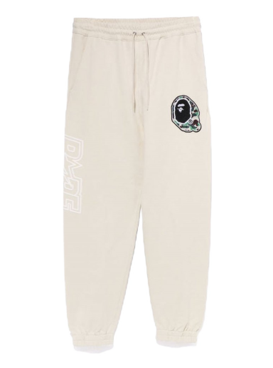 Joggingbukser BAPE Multi Motif Sweatpants Hvid | 1J30-152-007