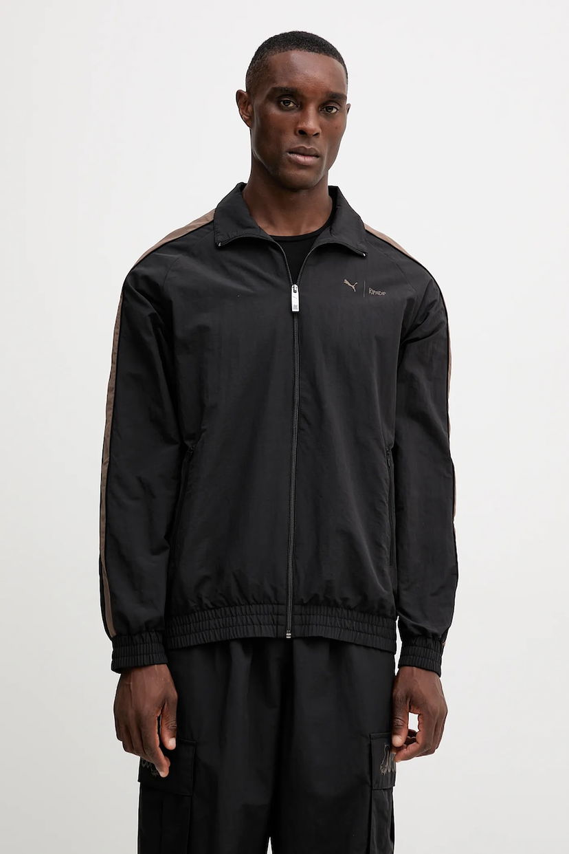 Jakke Puma Oversize RIPNDIP Track Jacket Sort | 632418