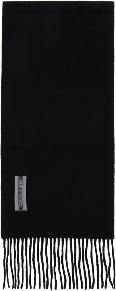Tørklæde OUR LEGACY Estate Scarf Sort | A4248EAB, 2