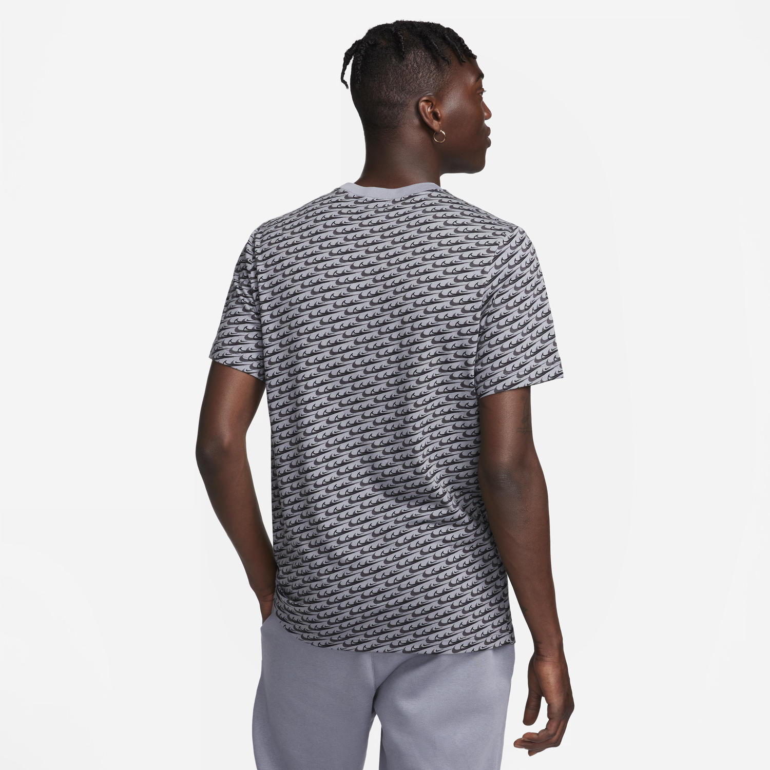 T-shirt Nike Sportswear s potiskem Grå | FZ0204-065, 1