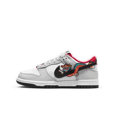 Sneakers og sko Nike Dunk Low GS Grå | FZ5528-101, 3
