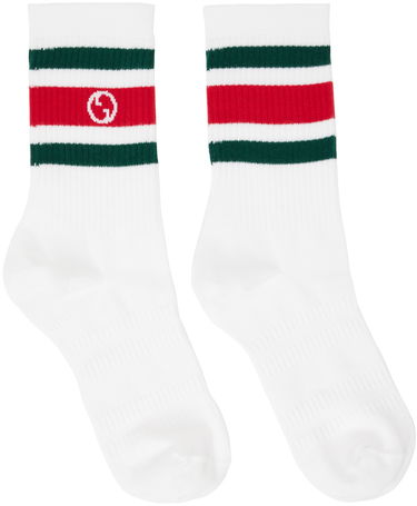 Undertøj og sokker Gucci Round Interlocking G Hvid | 750705 4GADU, 0