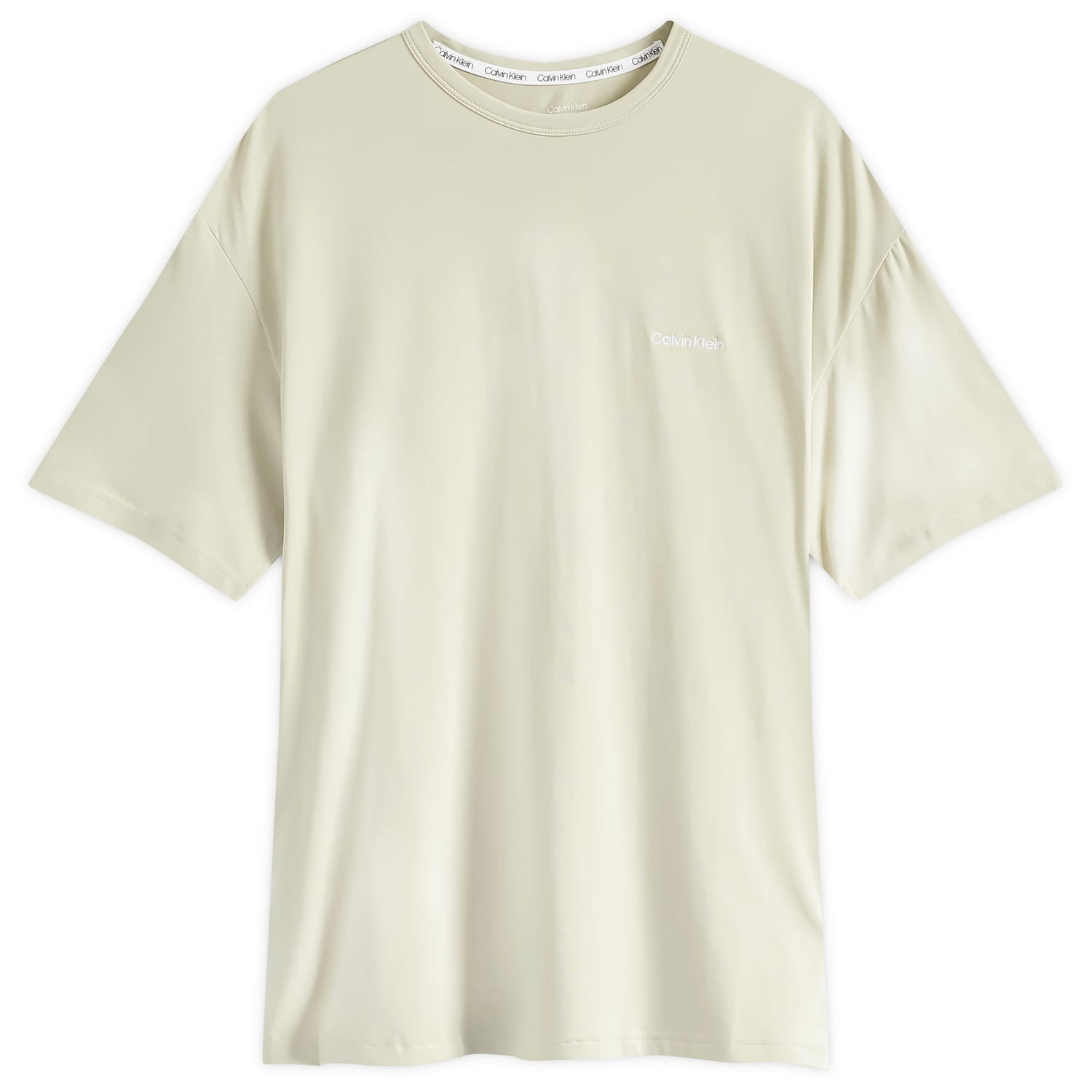 T-shirt CALVIN KLEIN Crew Neck Lounge Grå | 000NM2298ELL5, 0